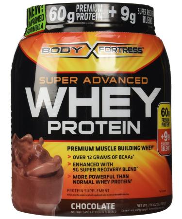Body Fortress Whey Protein Chocolate 2 LB (Pack of 6)