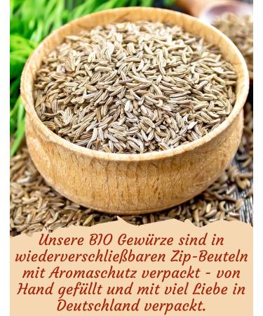 Organic Cumin Seeds 175g | Ayurvedic Kumin Spice | High-Quality De- ko-039 | Omveda Jera | International Shipping Available - Buy Online on GoSupps.com