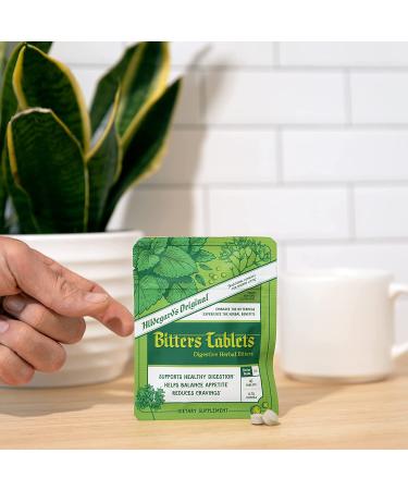 Hildegard's Original Bitters Tablets - Herbal Remedy for Fasting, Liver Cleanse, Heartburn & Digestion Support - Buy Online on GoSupps.com