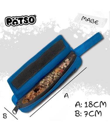 P tso Dog Food Bag - Blue Dummy Retrieving Toy for Dog Training & Treats - Buy Online on GoSupps.com