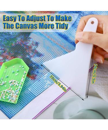 3 Pieces Stainless Steel Diamond Painting Ruler Set | 5D Diamond Tool with 216, 400, and 800 Grids | 2 Pieces Fix Tool for DIY Kits - Buy Online on GoSupps.com