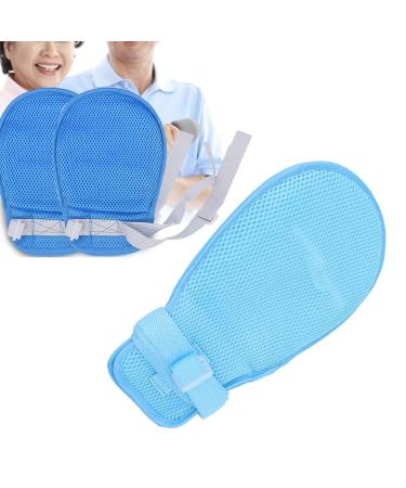 ZJchao Anti Scratch Fixed Restraint Glove Adjustable Padded Protectors for Elderly Patients