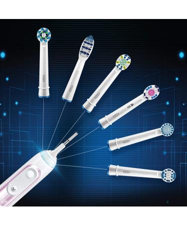 Oral-B Genius 8000 Electric Toothbrush - Bluetooth Connectivity - Sakura Pink - Buy Online on GoSupps.com