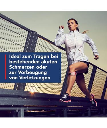 Patella Tendon Bandage - Adjustable Knee Support for Meniscus & Tendonitis | Designed by Doctors - Pink Single Pack - Buy Online on GoSupps.com