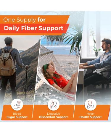 TIME-Cap Labs 400 Count Psyllium Husk Fiber Capsules - Gluten-Free Soluble Fiber Supplement for Adults Digestive Regularity Support Gentle Daily Fiber Support Routine Use for Men & Women - Buy Online on GoSupps.com