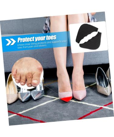 FOMIYES 12 Pairs Half Size Silicone Forefoot Pads - Metatarsal Support & Anti-Slip Insole for Heels & Boots | Comfortable Cushions for Men & Women - Buy Online on GoSupps.com