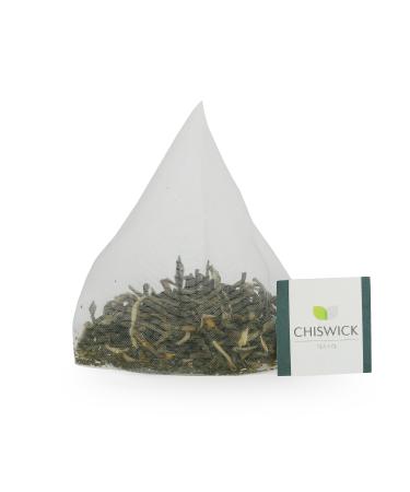 Jasmine Green Tips (Da Bai Hao) Premium Loose Leaf Green Tea - Chiswick Tea Co - 50 Teabags Foil Pouch
