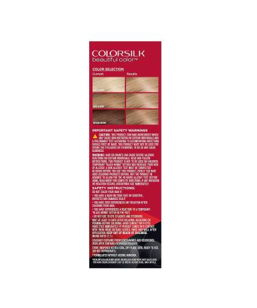 Revlon Colorsilk Permanent Hair Color: 61 Dark Blonde - Pack of 3 | Ammonia-Free, 100% Gray Coverage, Keratin & Amino Acids - Buy Online on GoSupps.com