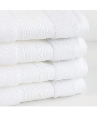Made Here American Heritage 100% Organic Cotton Luxury Washcloth(8pk) - White 8 Piece Set - Buy Online on GoSupps.com