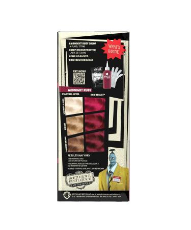 Buy Beetlejuice Splat Semi Permanent Hair Dye - Midnight Ruby | Vibrant Color for International Shipping - Buy Online on GoSupps.com
