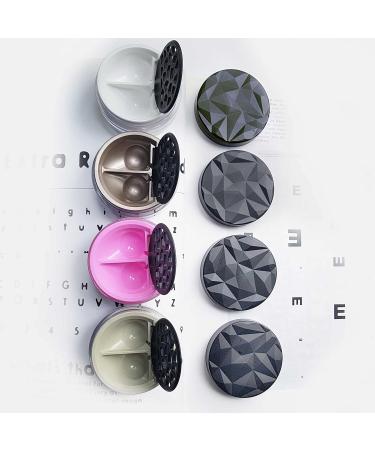 Lensbix Geometric Contact Lens Container - Futuristic 3D Design for Adults | Stylish Gift for Lens Wearers - NO20 Bronze - Buy Online on GoSupps.com