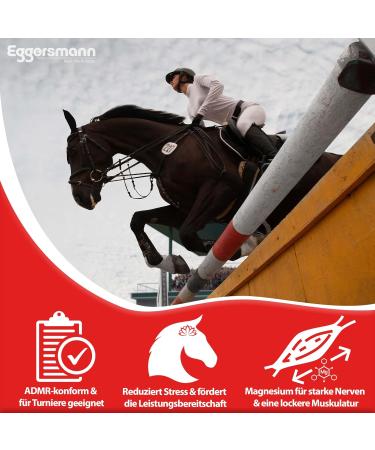 Eggersmann Mein Pferdefutter E-VET+ Relax Liquid 1 Litre Concentrate for Nervous Horses - Buy Online on GoSupps.com