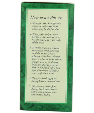 Van Der Hagen Premium Shave Set - Complete Kit with Soap Bowl & Brush for a Superior Shaving Experience - International Shipping Available - Buy Online on GoSupps.com