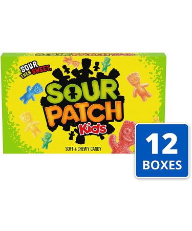 SOUR PATCH KIDS Original Soft & Chewy Candy  Halloween Candy  12 - 3.5 oz Boxes Sour Patch Original - Buy Online on GoSupps.com