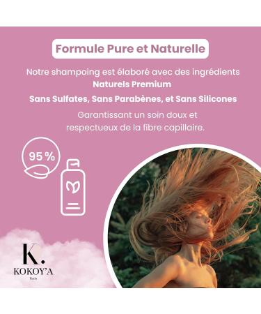 KOKOY'A Paris - Argan Coconut and Castor Oil Shampoo and Mask Pack - Nourishing and moisturizing hair care - Buy Online on GoSupps.com