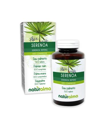 Saw palm (Serenoa Repens or Sabal Serrulata) Fruits Natural Ma |150 G |300 tablets of 500 mg |Dietary supplement |Of course and vegan - Buy Online on GoSupps.com