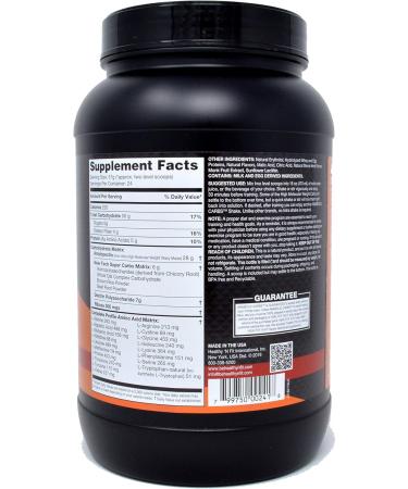 Healthy 'N Fit Anabolic Carbs (Natural Fruit Fusion Flavor 3lbs): The Next GEN All-Natural Carbohydrate Xtreme Training Fuel That Supports Muscle Growth and Pumps - Buy Online on GoSupps.com