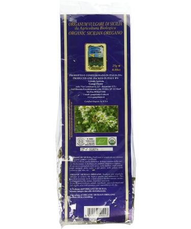 Gangi Dante Organic Dried Oregano Herb from Sicily - 0.88 oz - Premium quality Italian seasoning - Buy Online on GoSupps.com