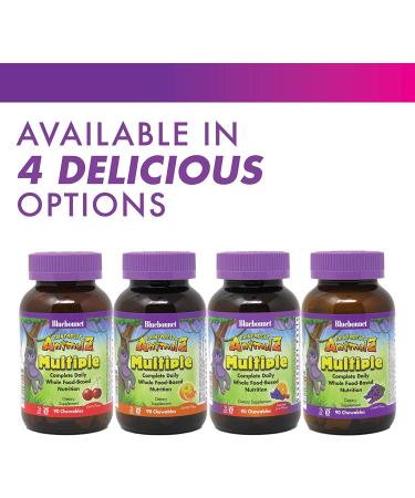 Bluebonnet Nutrition Rainforest Animalz - Cherry Flavor Complete Daily Nutrition Chewables (180 Count) - Buy Online on GoSupps.com