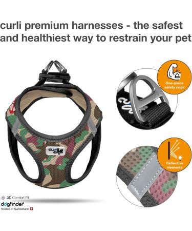 Shop XS Camo Vest Harness with Air-Mesh & D-Ring Buckle - Perfect for Small Dogs | International Shipping Available - Buy Online on GoSupps.com