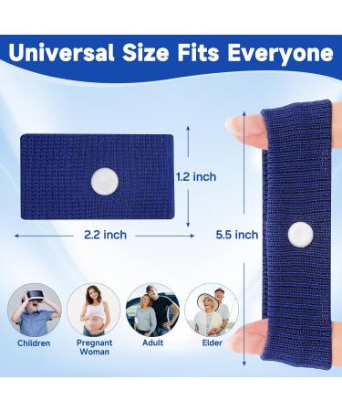 MEIYYJ Travel Sickness Bands for Adults and Kids - Motion Sickness Wristbands 1 Pair (Blue) - Buy Online on GoSupps.com