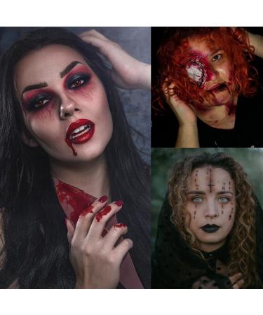 Buy Professional Fake Blood Gel 1.06oz - SFX Halloween Makeup for Ghosts Vampires Zombies | Cosplay & Costume Party Essentials - Buy Online on GoSupps.com