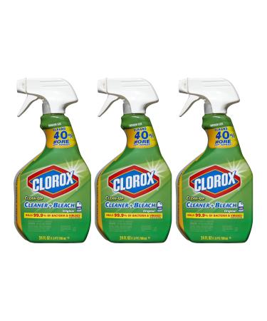 Clorox Clean-Up Bleach Cleaner Spray Value 24 Fl Oz (Pack of 3) - Buy Online on GoSupps.com