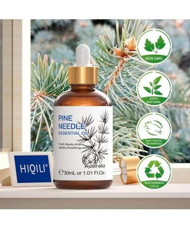 HIQILI 30ML Pine Needle Essential Oil & 30ML Blue Miracle Water Fragrance Oil for DIY Diffuser - Buy Online on GoSupps.com