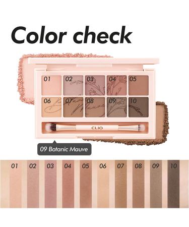 Clio Pro Eye Palette 09 Botanic Mauve - High Pigment Eyeshadow Palette - Buy Online on GoSupps.com
