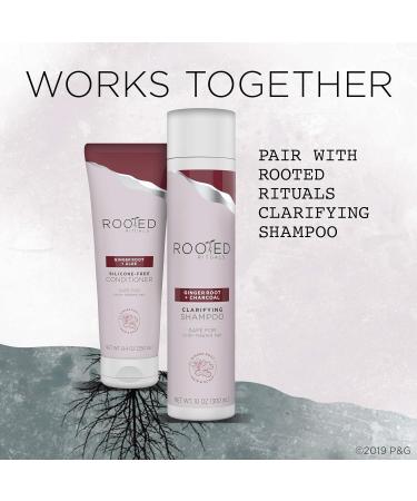 Rooted Rituals Ginger Root & Aloe Conditioner - 8.4 fl oz | Nourishing Hair Care for All Hair Types - International Shipping Available - Buy Online on GoSupps.com
