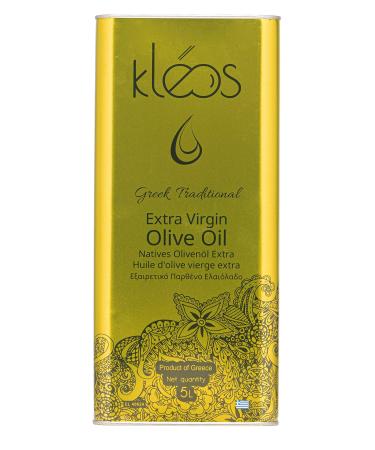 Kleos Kalamata Extra Virgin Olive Oil 5 liters (harvest 2023/24) 5 l (1 pack)