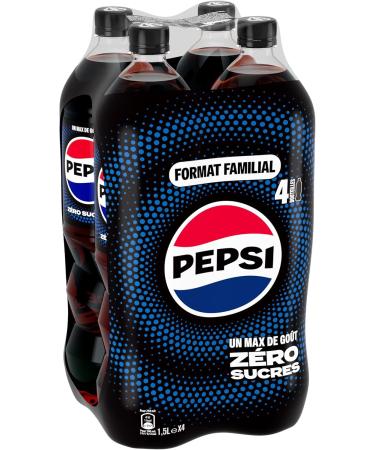 Pepsi Zero 4x1.5L Pack - Buy Online on GoSupps.com