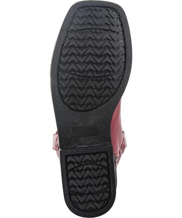 TuffRider Kids Fire Red Floral Western Boot 11 - Red - Buy Online on GoSupps.com