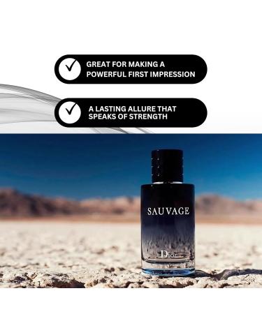 Dior Sauvage Splash Mini Eau de Toilette Spray for Men 0.34 Ounce /10 ml Warm & Spicy 0.34 Fl Oz (Pack of 1) - Buy Online on GoSupps.com