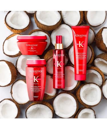 K RASTASE - Routine Soleil Pour Tous Types de Cheveux - Hydrate & Prot ge Des Rayons UV Du Chlore Du Sel & Du Sable - Eau De Coco & Vitamine E - Buy Online on GoSupps.com