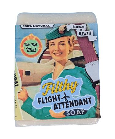 Filthy Flight Attendant Mile High Mint Soap