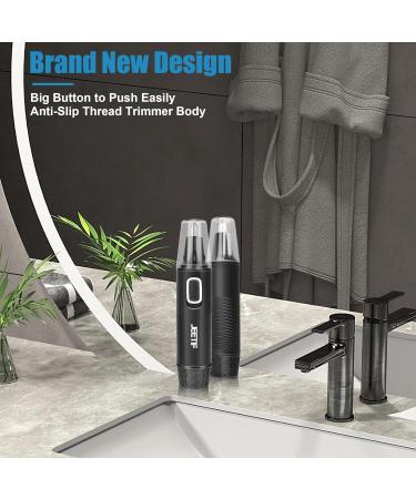 Nasal Hair Trimmer & Ear Hair Cutter - Painless IPX7 Washable Facial Hair Remover for Men & Women - Buy Online on GoSupps.com