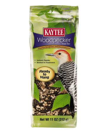 Kaytee 100061939 Woodpecker Bird Seed Bar, 11 oz, None