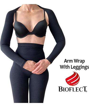 BIOFLECT Compression Shorts with Bio Ceramic Micro-Massage Knit - M/L Black - Support and Comfort - Buy Online on GoSupps.com