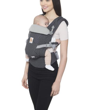 Ergobaby Adapt Ergonomic Multi-Position Baby Carrier (7-45 Pounds), Starry Sky Starry Sky Premium Cotton