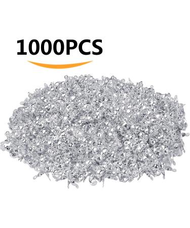 BronaGrand 1000pcs Silver Bead Tips Knot Covers for DIY Jewelry Making - Buy Online on GoSupps.com