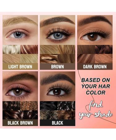 Ceboic Eyebrow Pen Water Resistant 2in1 DualEnd 3D Microblading Eyebrow Pen with 2 Micro Fork Tips Magic Longlasting SmudgeResistant Creates Natural Eyebrows Brown - Buy Online on GoSupps.com