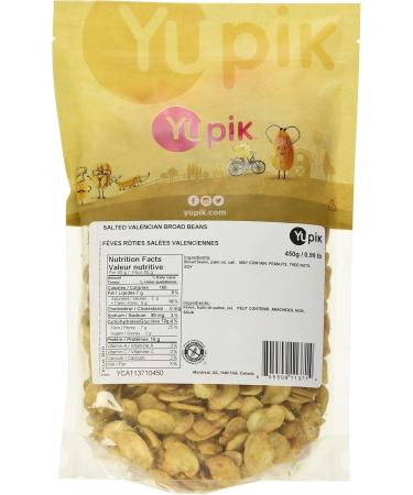 Yupik Salted Valencian Broad Beans 0.45Kg 0.45 kg (Pack of 1) - Buy Online on GoSupps.com