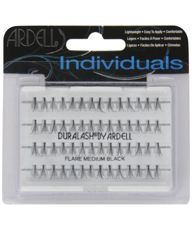 Ardell Duralash Flares Medium Black 56 Lashes (Pack of 2)