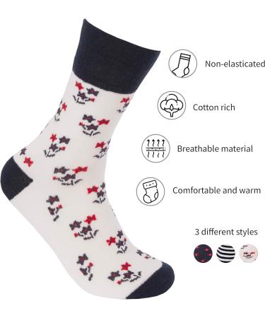 Ladies Non Elastic Loose Top Socks (6 or 12 Pair Multipack) Gentle Grip Diabetic Hosiery Size 4-8 White - 6 Pairs 4-8 - Buy Online on GoSupps.com
