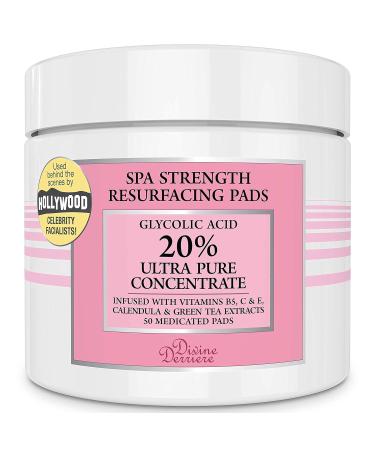 Anti Aging Skin Care Set: Glycolic Acid Peel 40% + Resurfacing Pads & pH Spray - Reduce Wrinkles & Acne Scarring for Clear Skin - Buy Online on GoSupps.com