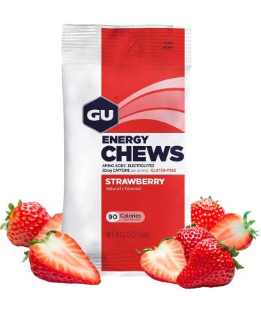  GU Energy GU Energy Chews Fruit Eraser 60g (Pack of 12) - Buy Online on GoSupps.com