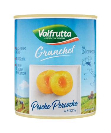 VALFRUTTA PEACHES IN SYRUP 822 GR