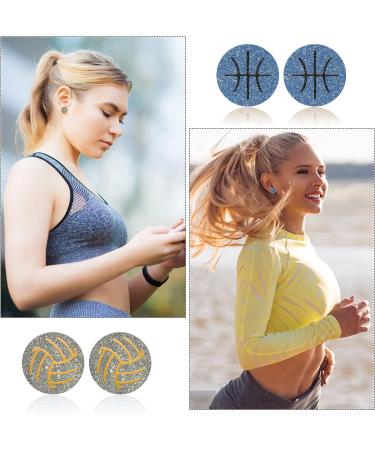 4 Pairs Ball Stud Earring Silicone Resin Mold for DIY Jewelry Crafting - Buy Online on GoSupps.com