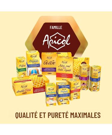 Propolis Capsules 12% Flavonoids | Reinforced Formula With Reishi Echinacea Agaricus | Enriched with Copper Iron Vitamin C and D | 40 Api-Nature Capsules - Buy Online on GoSupps.com